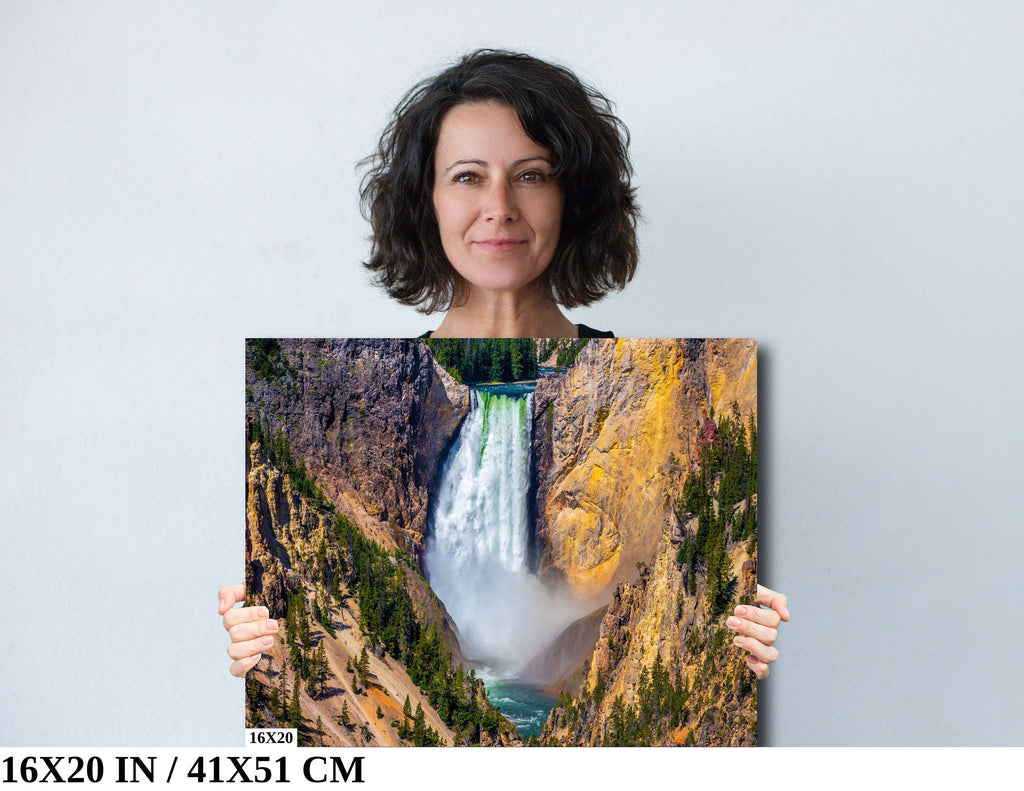 Yellowstone Lower Falls Photography: National Park Wall Art