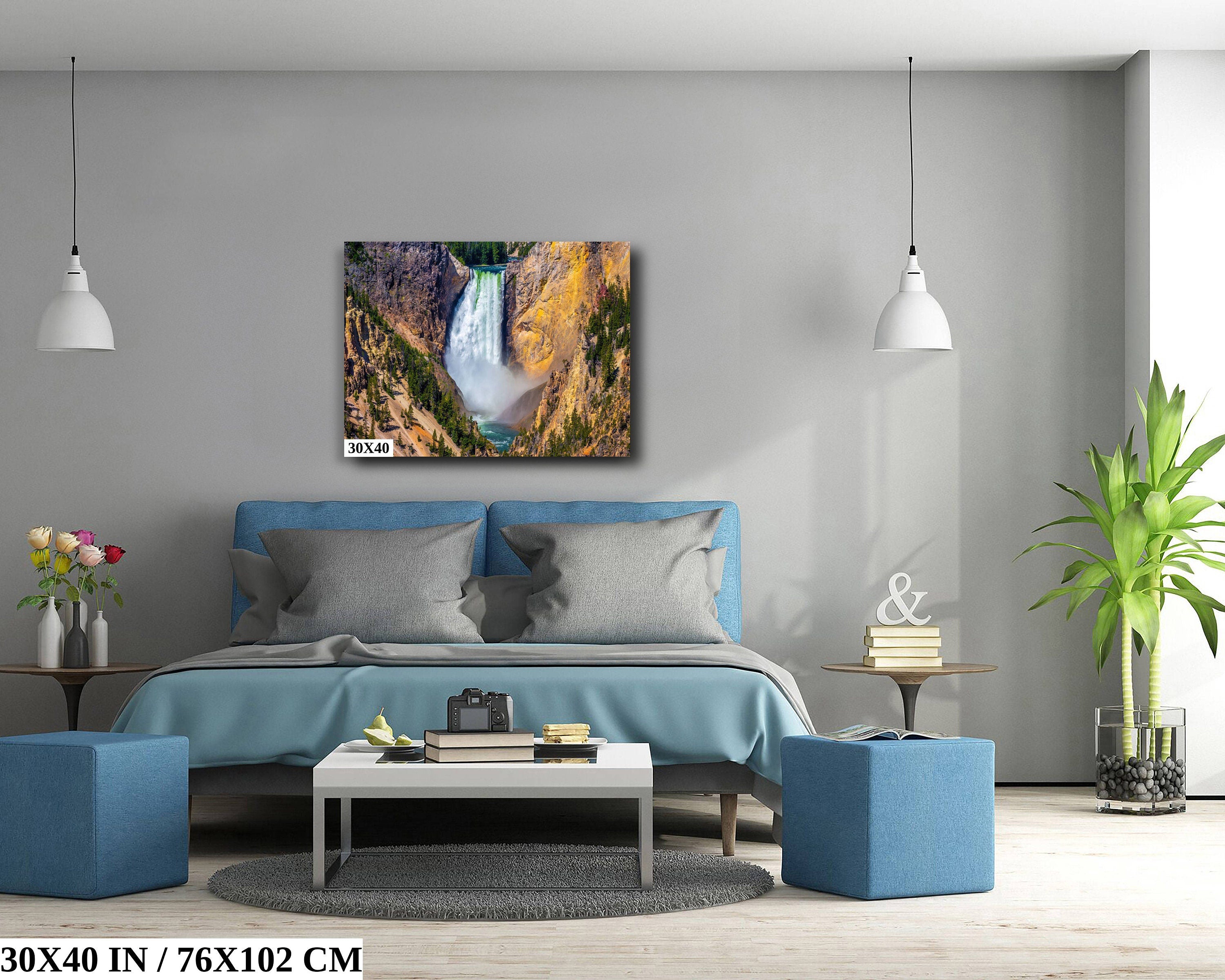 Yellowstone Lower Falls Photography: National Park Wall Art