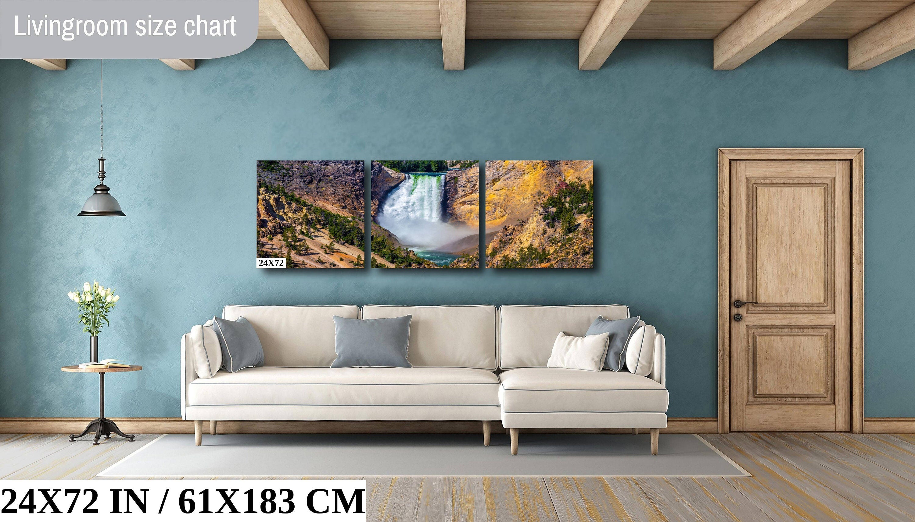 Yellowstone Lower Falls Photography: National Park Wall Art