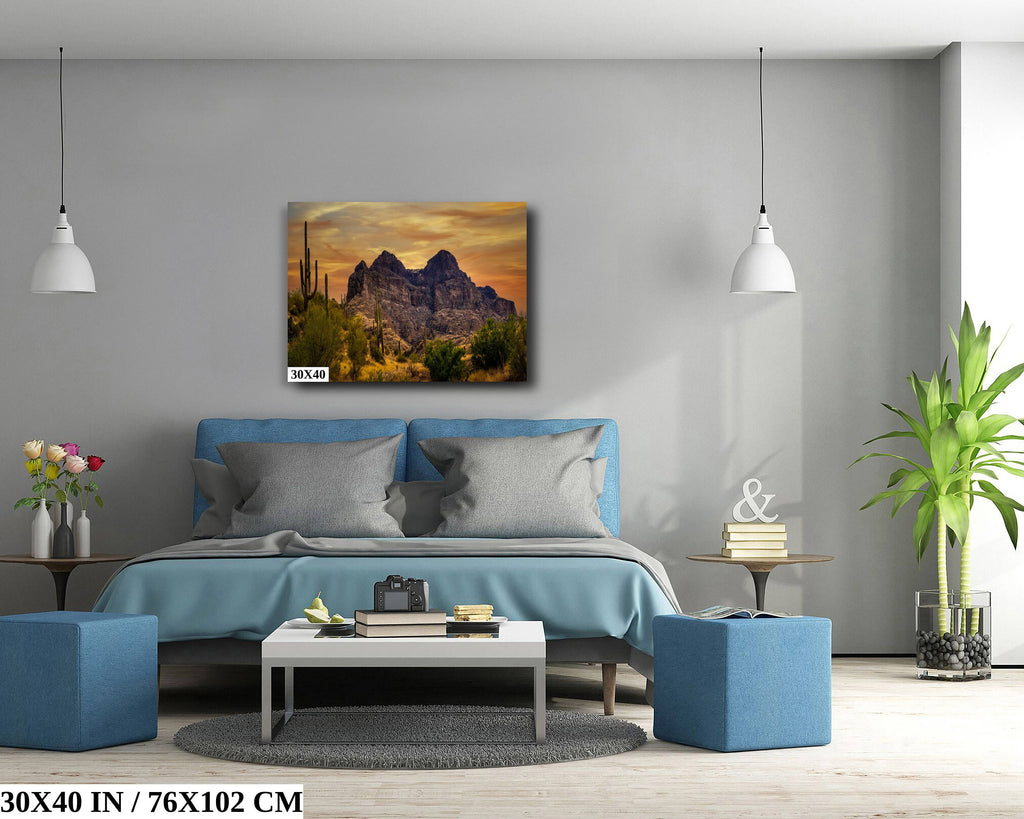 Golden Southwest Arizona Wall Art Landscape Nature Photography