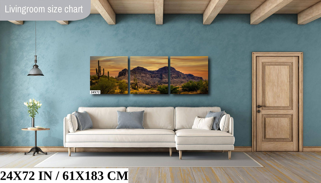 Golden Southwest Arizona Wall Art Landscape Nature Photography
