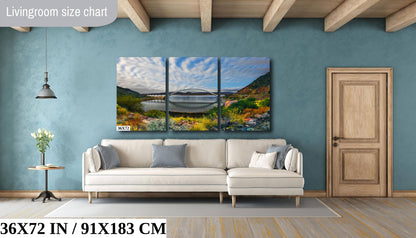 Reflections of Connection: Lake Roosevelt Bridge