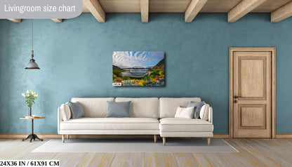 Reflections of Connection: Lake Roosevelt Bridge