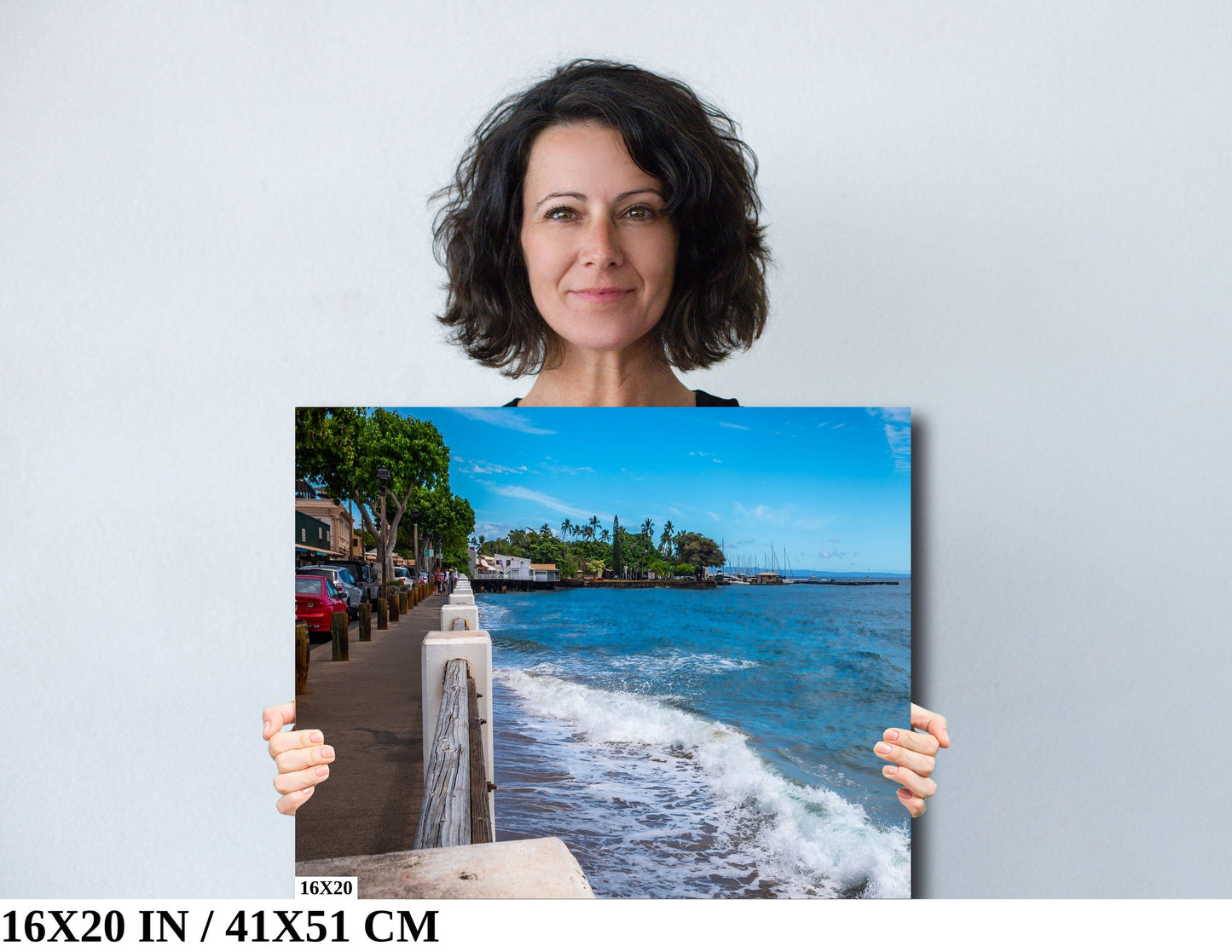 Lahaina Oceanfront Canvas - Maui Wall Art | Hawaii Photography Print