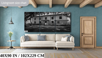 Lahaina Courthouse Wall Art - Historic Maui Landscape Decor | Ready to Hang Canvas Print