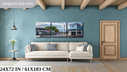 Lahaina Canvas Print - Front Street Historic Maui Wall Art on Premium Photo Paper