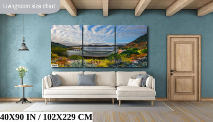 Reflections of Connection: Lake Roosevelt Bridge