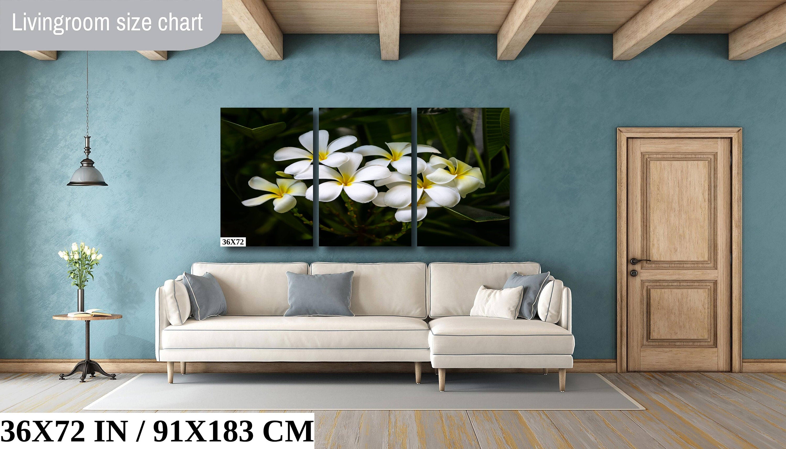 Blooms of Eternity: Hawaiian White Plumeria Flower Photography Wall Art Nature Print