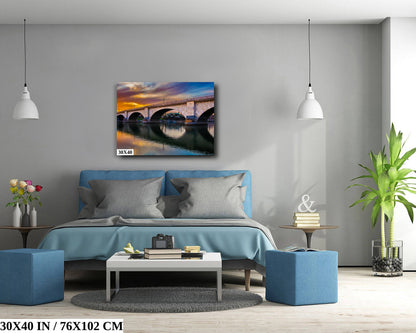 Lakefront Legacy: London Bridge Lake Havasu City Arizona Photography Wall Art