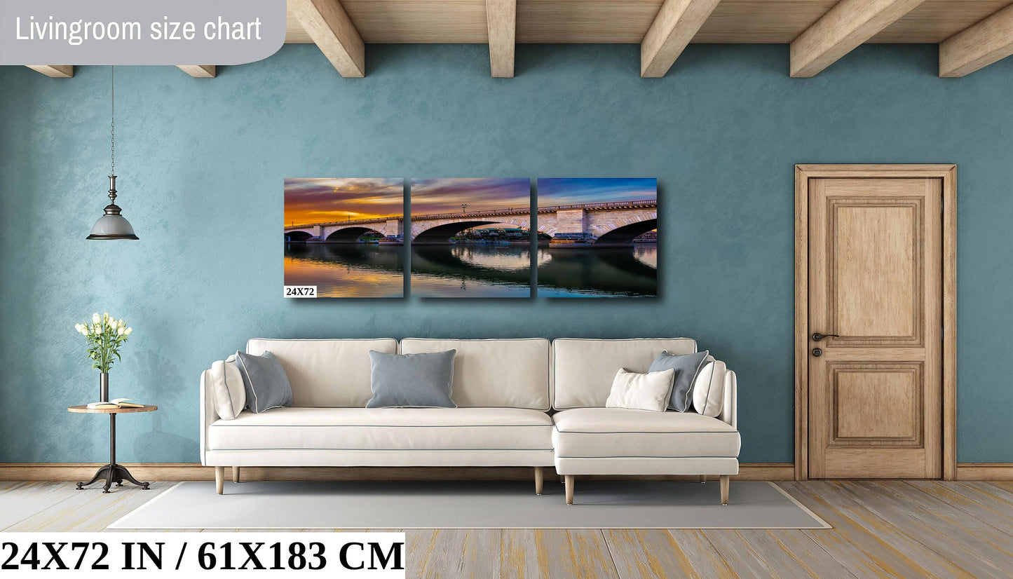 Lakefront Legacy: London Bridge Lake Havasu City Arizona Photography Wall Art