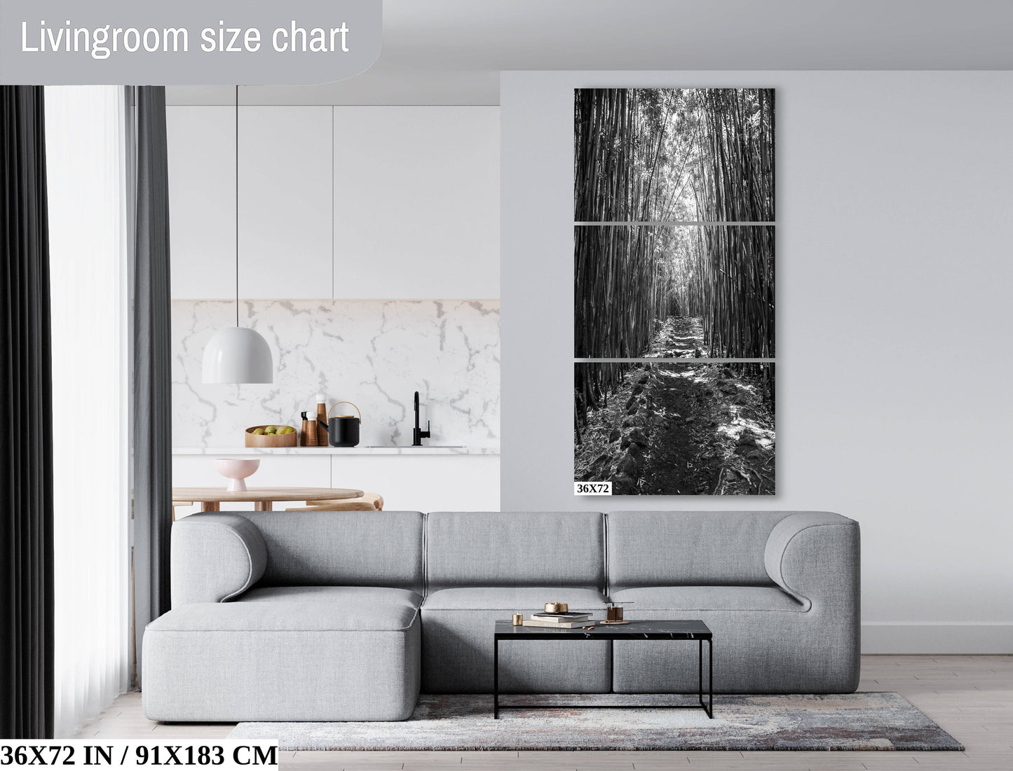 Bamboo Symphony: The Dramatic Aura of Pipiwai Trail's Verdant Path in Haleakala Maui Hawaii Wall Art Photography