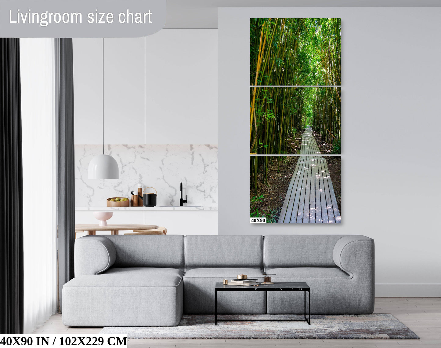 Bamboo Cathedrals: A Dramatic Walk Along Pipiwai Trail in Haleakala Maui Hawaii Wall Art Canvas Print