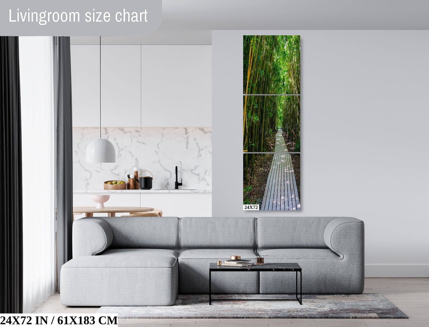 Bamboo Cathedrals: A Dramatic Walk Along Pipiwai Trail in Haleakala Maui Hawaii Wall Art Canvas Print