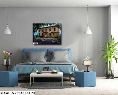 Lahaina Courthouse Wall Art – Maui Heritage Photo on Premium Photo Paper Print