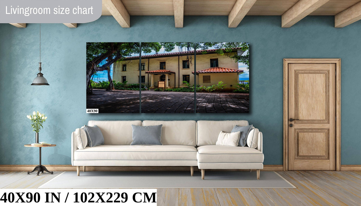 Lahaina Courthouse Wall Art – Maui Heritage Photo on Premium Photo Paper Print