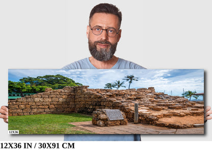 Lahaina Old Fort Print – Maui Wall Art | Historic Hawaii Travel Decor