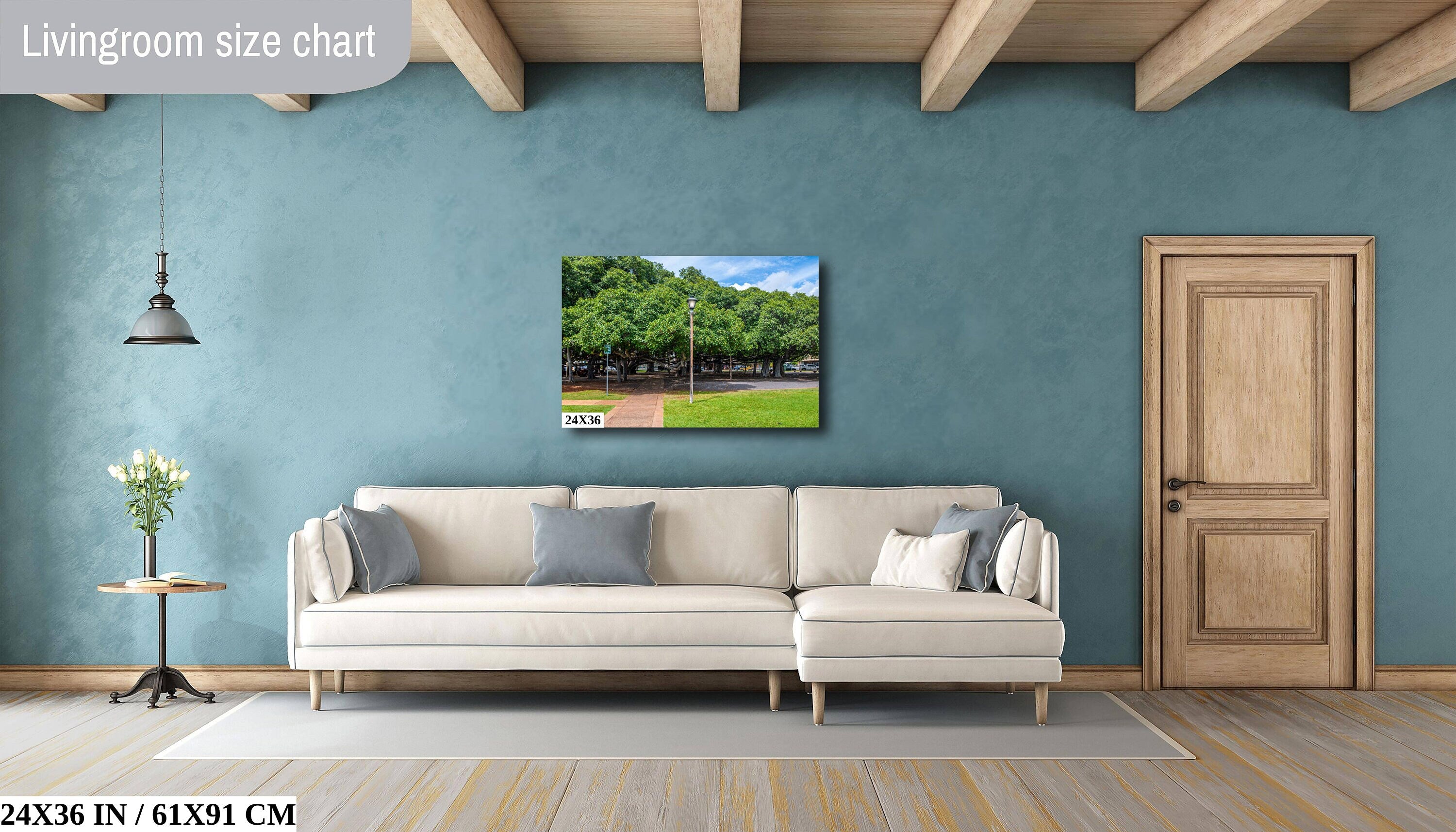 Lahaina Banyan Tree Photography: Maui Hawaii Landscape Wall Art Print