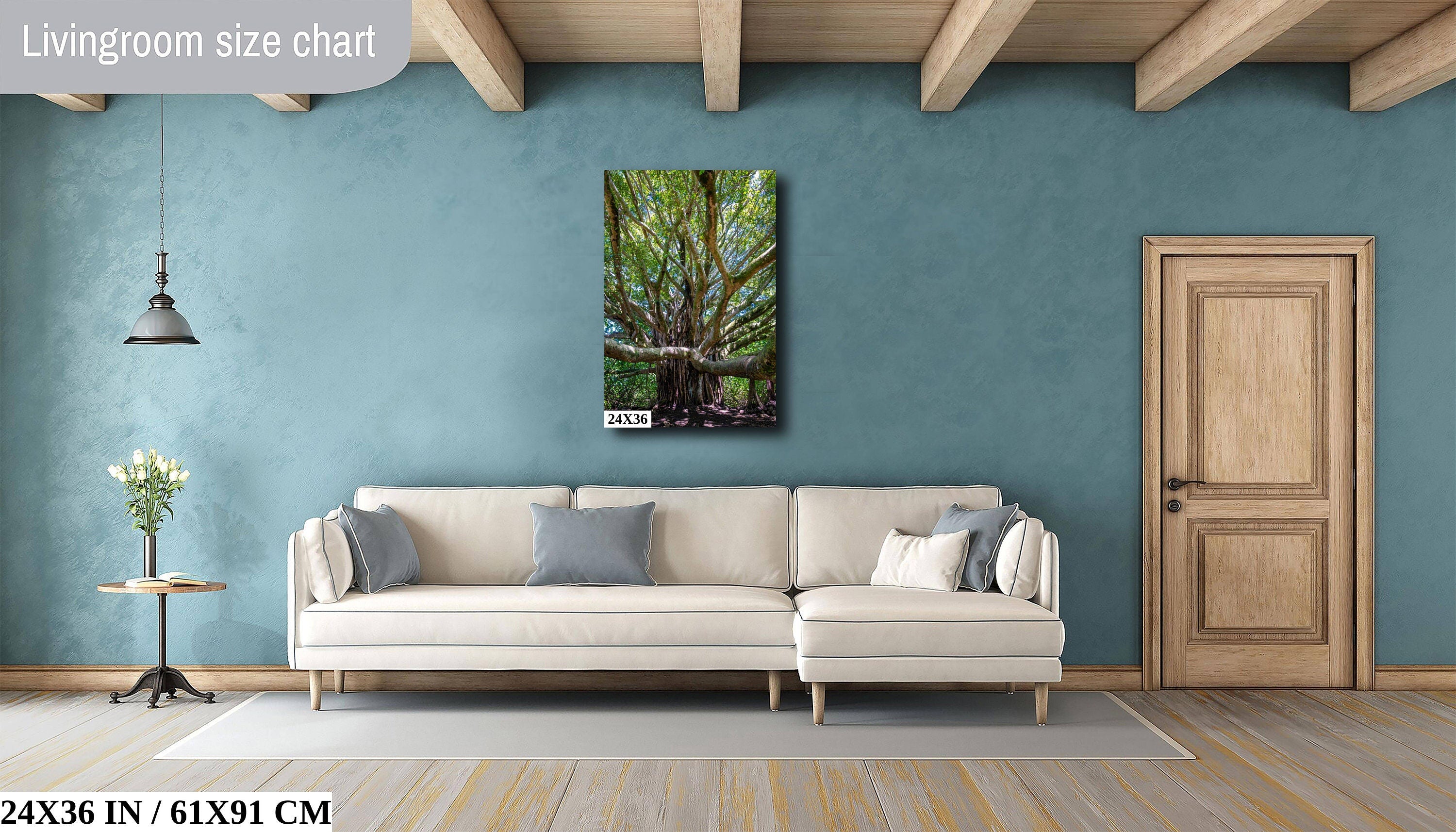 Roots of Time - Banyan Tree in Haleakala National Park Photography Maui Nature Canvas Print Hawaii Landscape