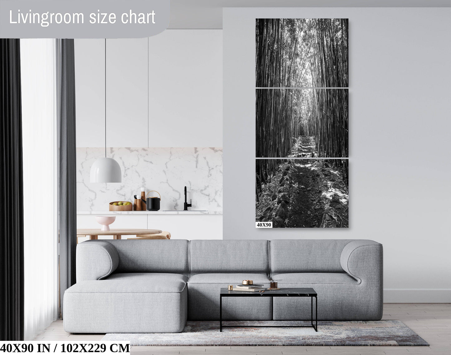 Bamboo Symphony: The Dramatic Aura of Pipiwai Trail's Verdant Path in Haleakala Maui Hawaii Wall Art Photography