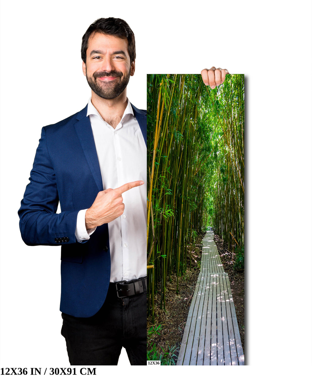 Bamboo Cathedrals: A Dramatic Walk Along Pipiwai Trail in Haleakala Maui Hawaii Wall Art Canvas Print