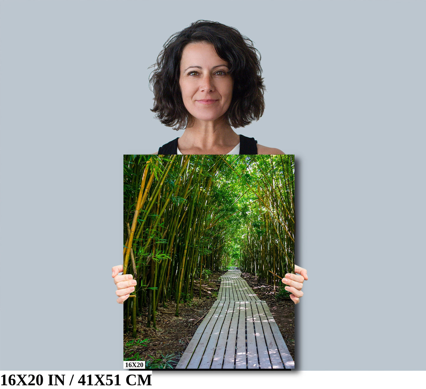 Bamboo Cathedrals: A Dramatic Walk Along Pipiwai Trail in Haleakala Maui Hawaii Wall Art Canvas Print