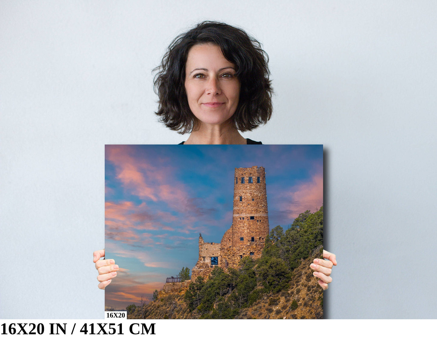 Desert View Watchtower Grand Canyon Arizona Landscape Photography Wall Art