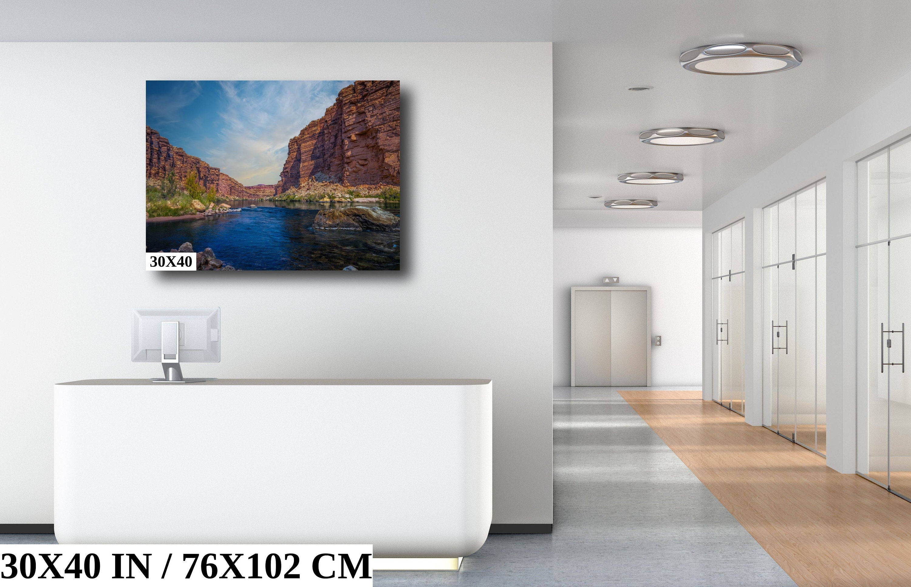 Colorado River Photography Grand Canyon Wall Art Nature Arizona Landscape