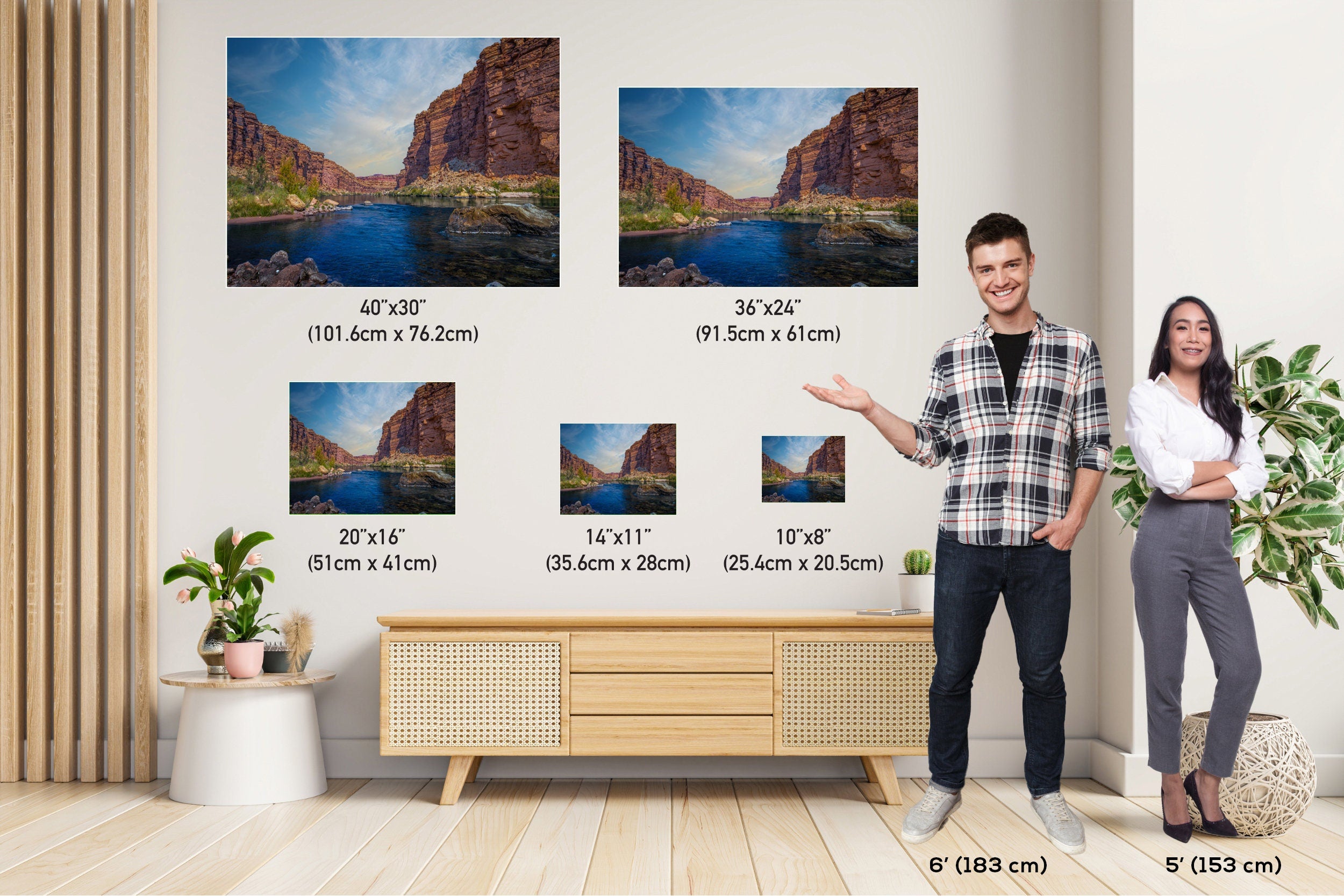 Colorado River Photography Grand Canyon Wall Art Nature Arizona Landscape