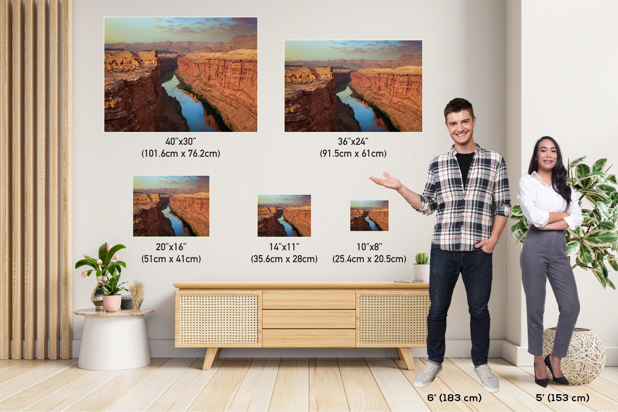 Colorado River in Arizona Wall Art Photography Home Decor
