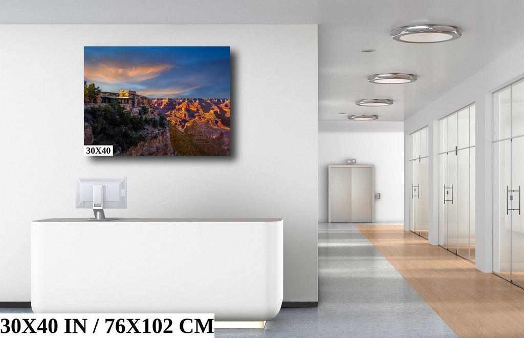 Grand Canyon Mary Colter's Lookout Studio Landscape Photography Wall Art