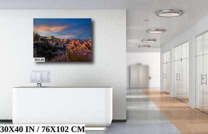 Grand Canyon Mary Colter's Lookout Studio Landscape Photography Wall Art