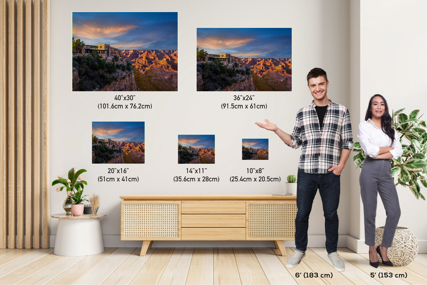 Grand Canyon Mary Colter's Lookout Studio Landscape Photography Wall Art