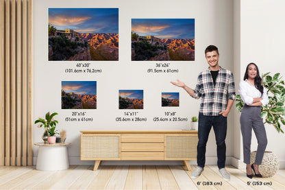 Grand Canyon Mary Colter's Lookout Studio Landscape Photography Wall Art