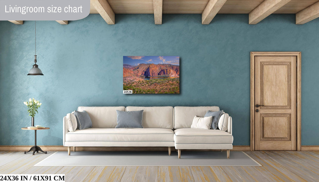 Vistas Beyond: Canyon Lake Arizona Reservoir Nature Wall Art Photography