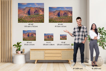Vistas Beyond: Canyon Lake Arizona Reservoir Nature Wall Art Photography