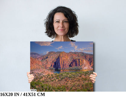Vistas Beyond: Canyon Lake Arizona Reservoir Nature Wall Art Photography