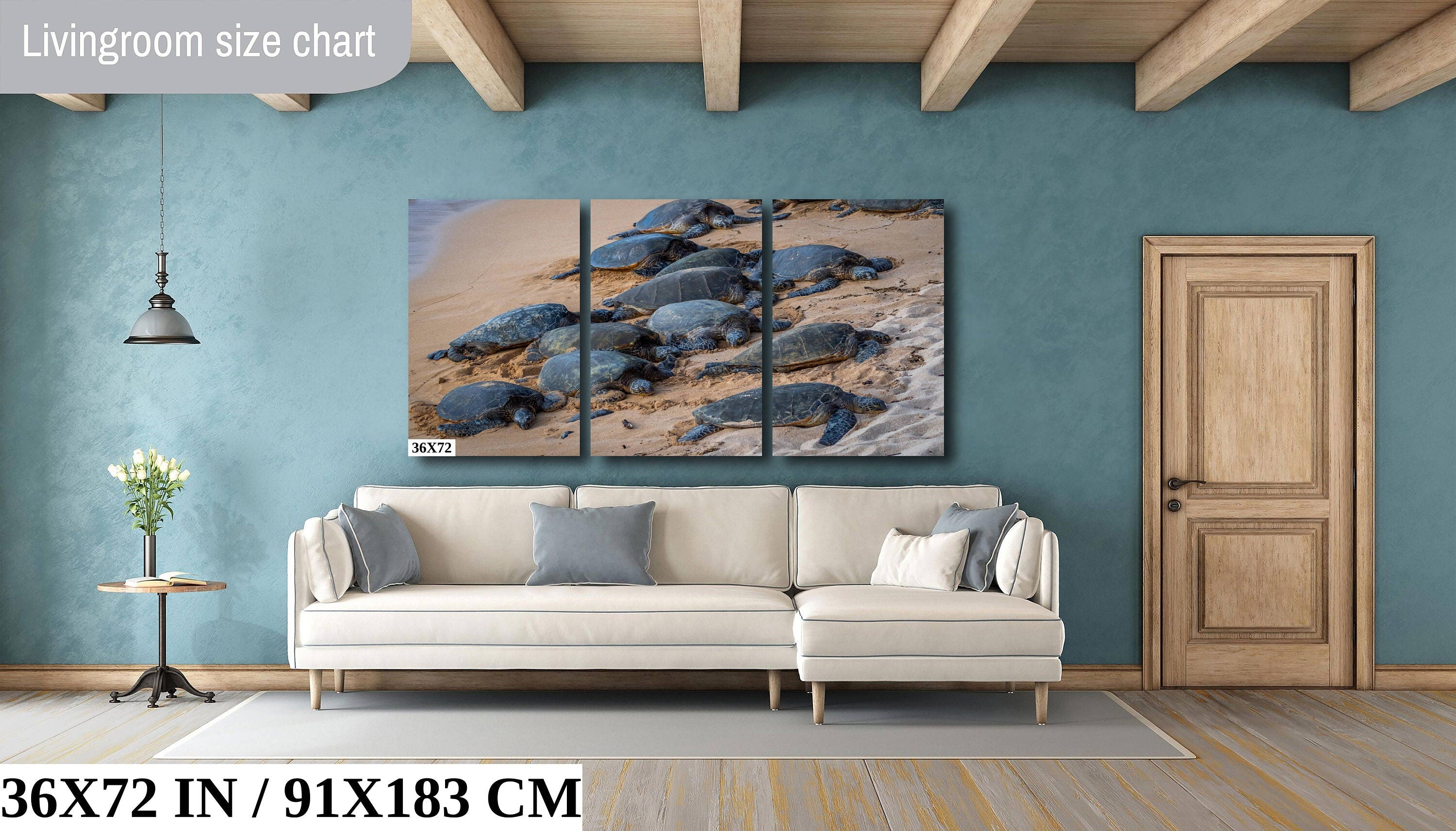 Bale of Turtles: Maui Hawaii Sea Photography Ocean Wildlife Wall Art Print