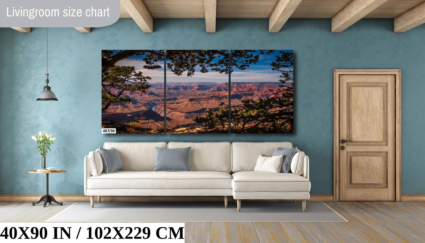 Rim of Tranquility: Grand Canyon National Park Landscape Photography Arizona Wall Art