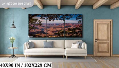 Rim of Tranquility: Grand Canyon National Park Landscape Photography Arizona Wall Art