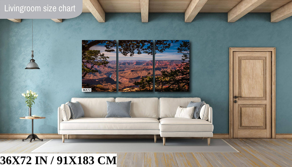 Rim of Tranquility: Grand Canyon National Park Landscape Photography Arizona Wall Art