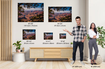 Rim of Tranquility: Grand Canyon National Park Landscape Photography Arizona Wall Art