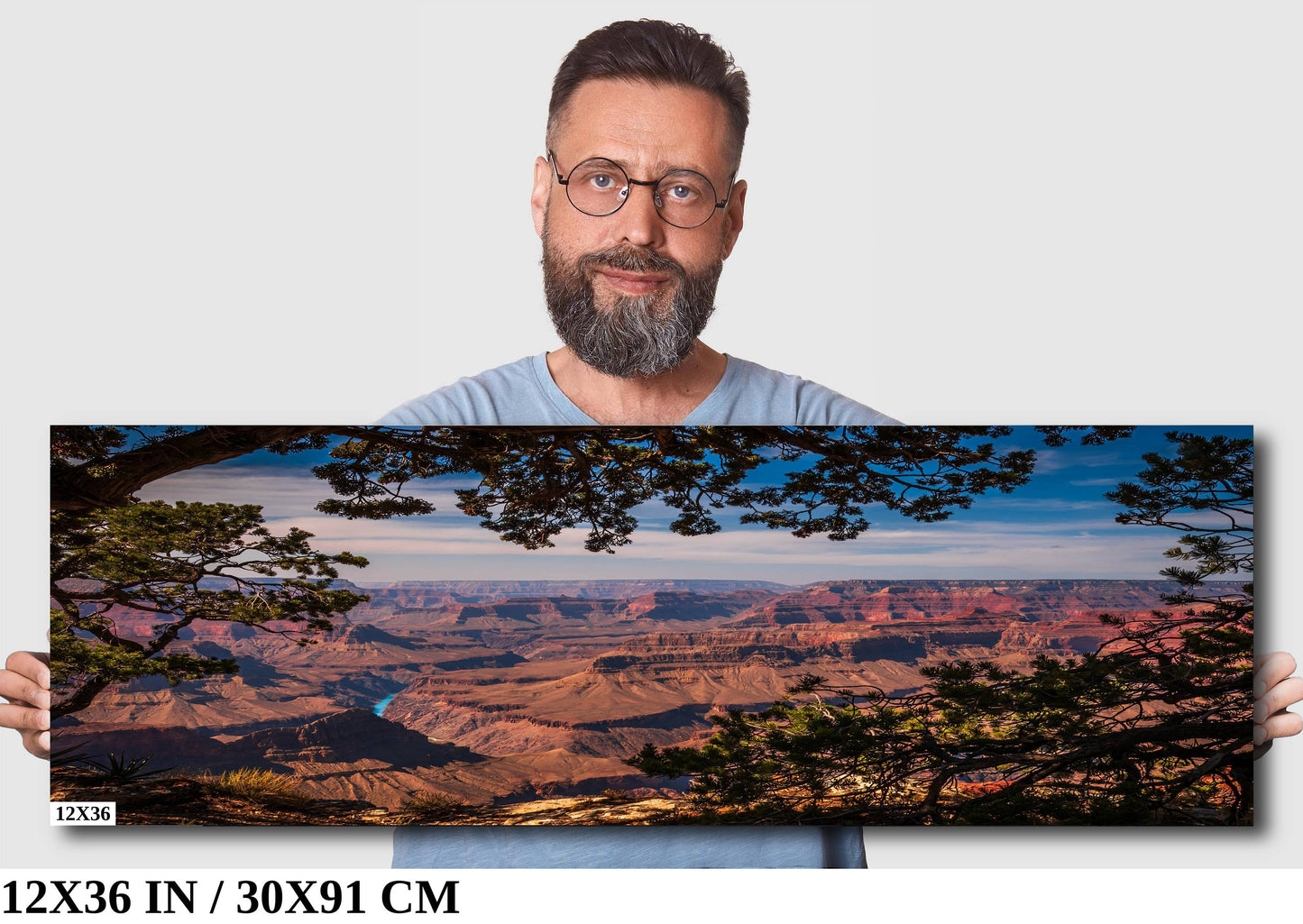 Rim of Tranquility: Grand Canyon National Park Landscape Photography Arizona Wall Art