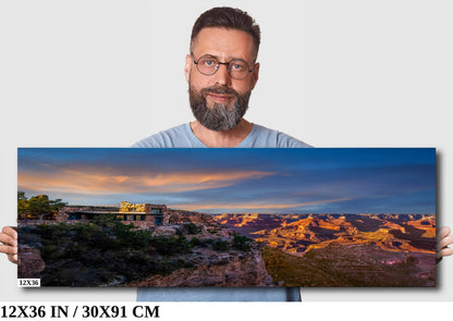 Grand Canyon Mary Colter's Lookout Studio Landscape Photography Wall Art