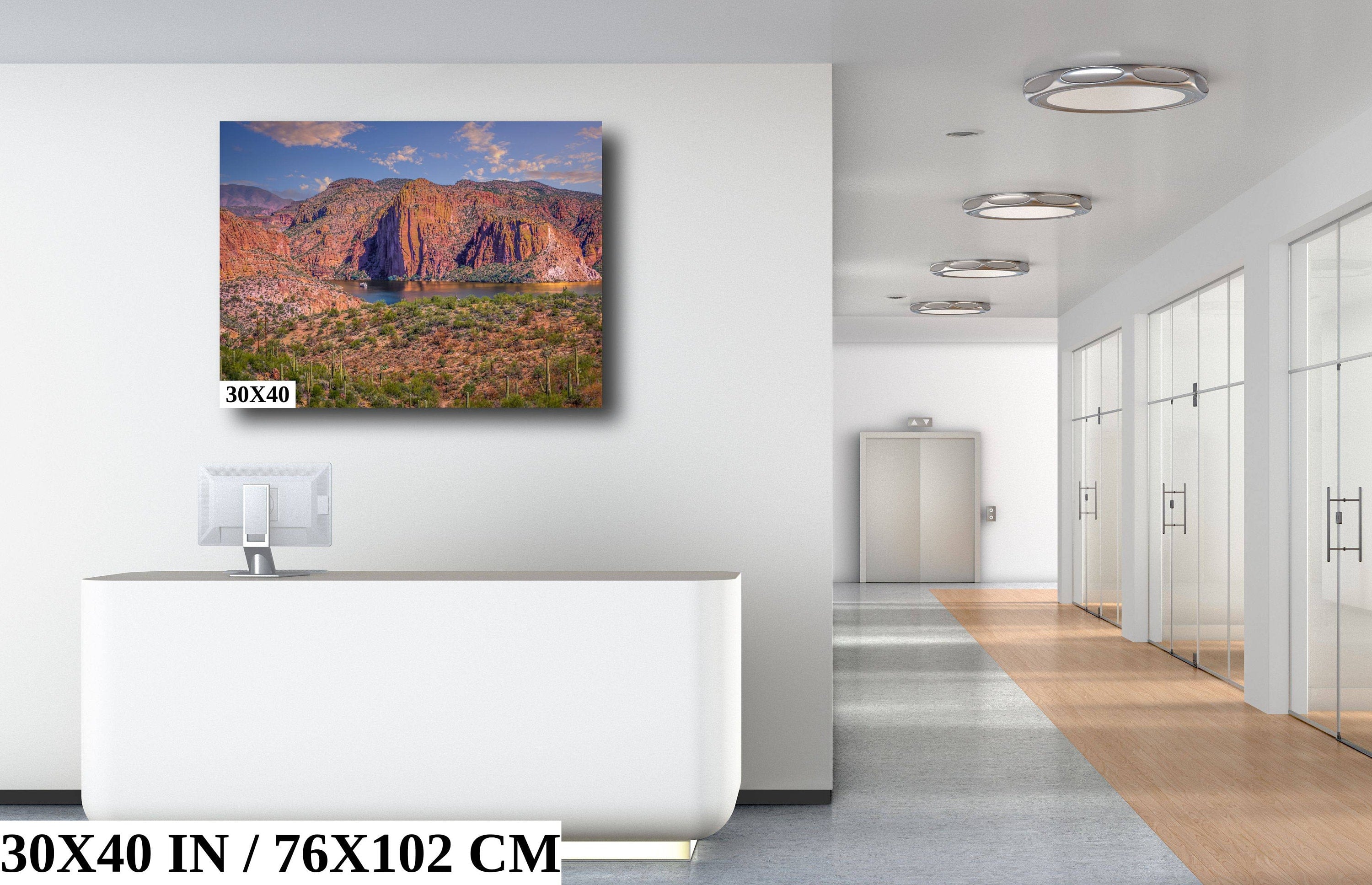 Vistas Beyond: Canyon Lake Arizona Reservoir Nature Wall Art Photography