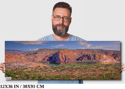 Vistas Beyond: Canyon Lake Arizona Reservoir Nature Wall Art Photography