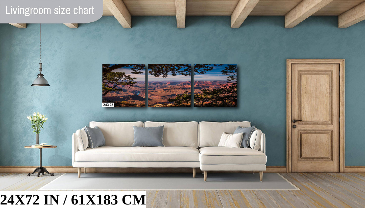 Rim of Tranquility: Grand Canyon National Park Landscape Photography Arizona Wall Art