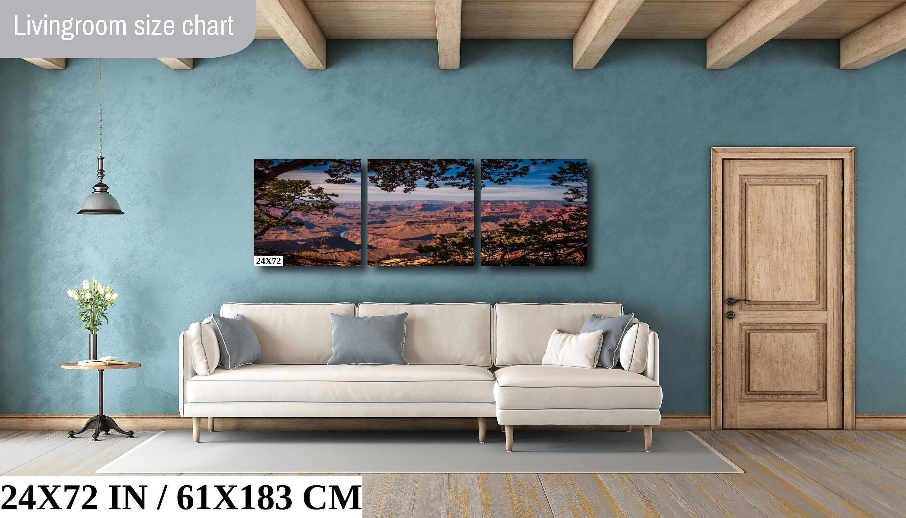Rim of Tranquility: Grand Canyon National Park Landscape Photography Arizona Wall Art
