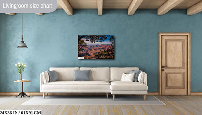 Rim of Tranquility: Grand Canyon National Park Landscape Photography Arizona Wall Art