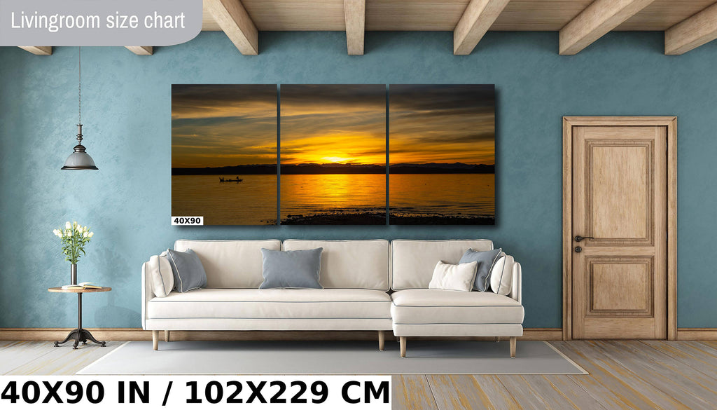 Mesmerizing Desert Dusk: Lake Havasu Landscape Photography Sunrise Fishing Wall Art