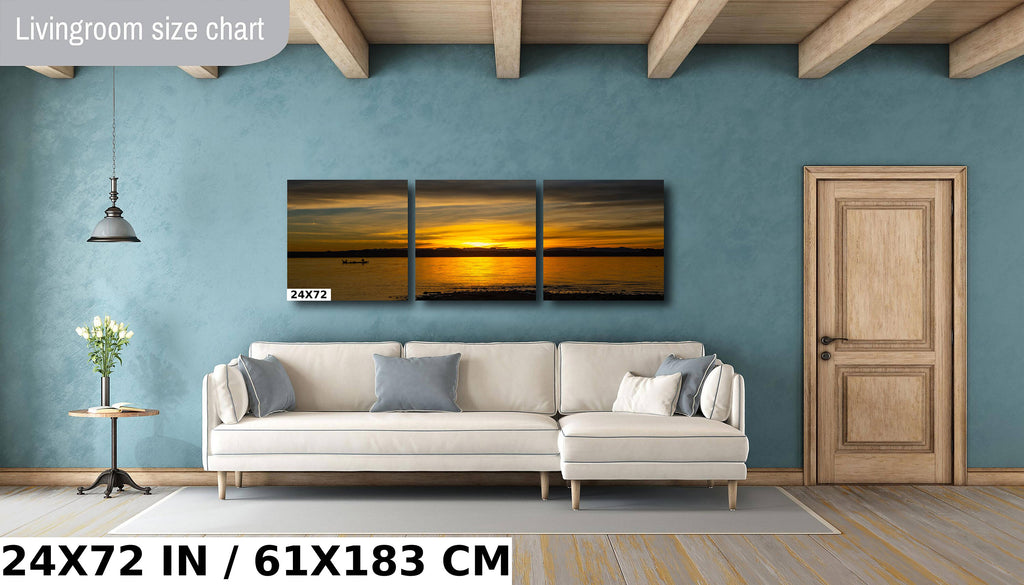 Mesmerizing Desert Dusk: Lake Havasu Landscape Photography Sunrise Fishing Wall Art
